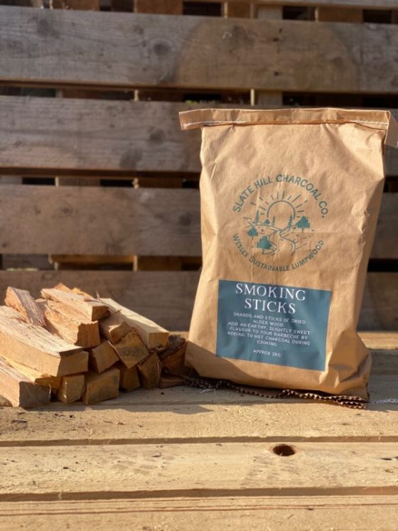Lumpwood Charcoal UK British & Sustainable Slate Hill Charcoal